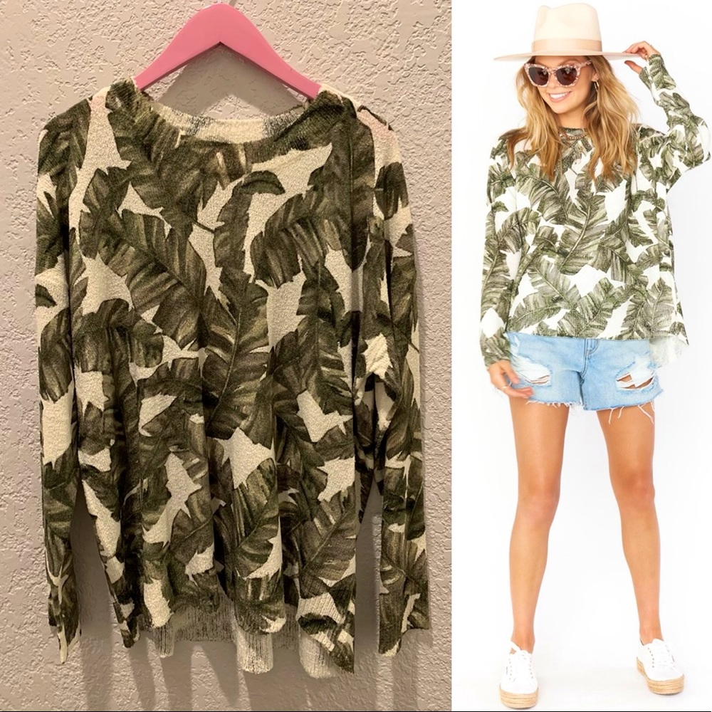 SMYM Woodsy Sweater Green Majestic Palm